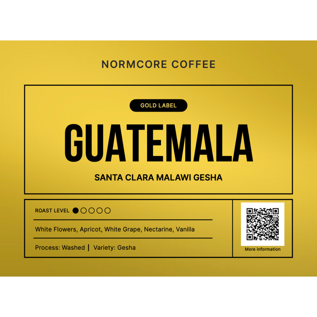 [Gold Label] Guatemala Santa Clara Malawi Gesha Washed